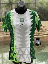 Nike Nigeria 2020 Home Soccer Jersey Women M CT4230-100 NWT
