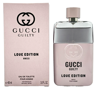 Gucci Guilty Love Edition for Men 3.0 oz Eau de Toilette Spray