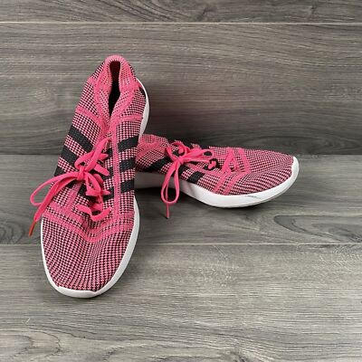 Adidas Womens Element Refine Tricot M18917 Pink Running Shoes Sneakers Size 11