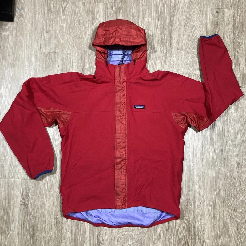 patagonia athletic active-wear zip up windbreaker coat jacket
