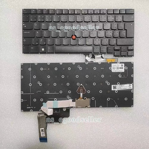 New for Lenovo ThinkPad T14s Gen 3 Type 21BR 21BS 21CQ 21CR Keyboard BACKLIT - 第 2/16 張圖片