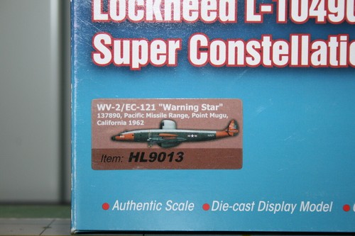Hobby Master 1:200 USAF Lockheed L-1049/EC-121 "Warning Star" (HL9013) - Picture 2 of 3