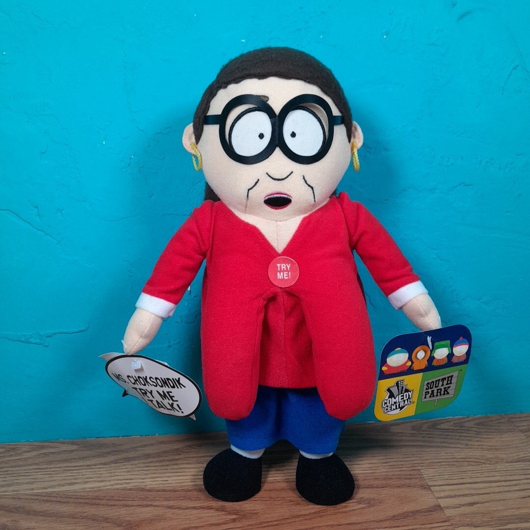 South Park Ms. Choksondik Talking Plush Comedy Central 12