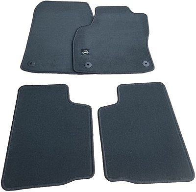 Original GM OPEL Astra H Floor Mats Anthracite 4-Piece Velour 1723056 9163197