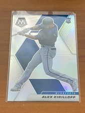 ⚾2021 Panini Mosaic Baseball Silver Holo Prizm Base Rookie #252 Alex KIRILLOFF ⚾