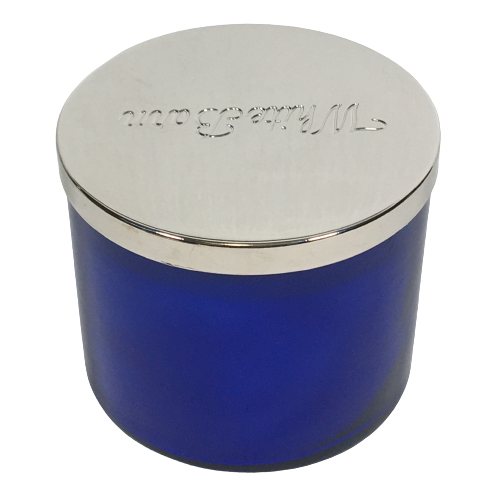 Bath & Body Works White Barn MIDNIGHT BLUE CITRUS 3Wick Scented Candle