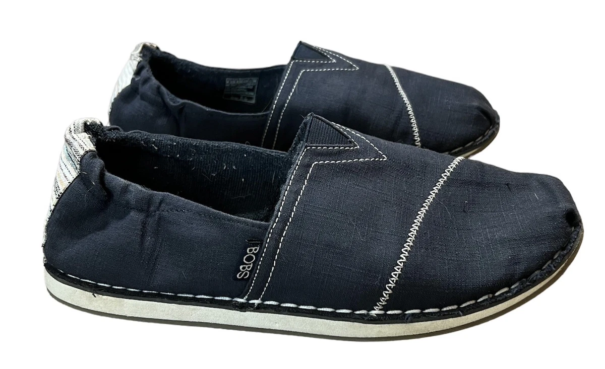 BOBS SKECHERS WATERFRONT SLIP ON COMFORT SHOES SZ 8.5 BLUE eBay