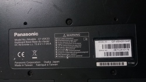 Panasonic Toughbook CF 33 Core i5 vPRO 7300U 2.6GHz Touchscreen 16GB DDR 512GB - Bild 21 von 24