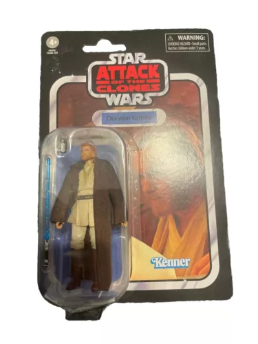 Star Wars Vintage Collection Obi Wan Kenobi AOTC VC31 Figure TVC MOC