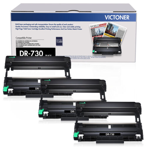 TN760 Toner DR730 Trommelkassette für Brother MFC-L2690DW MFC-L2710DW L2550DW Set - Bild 9 von 12