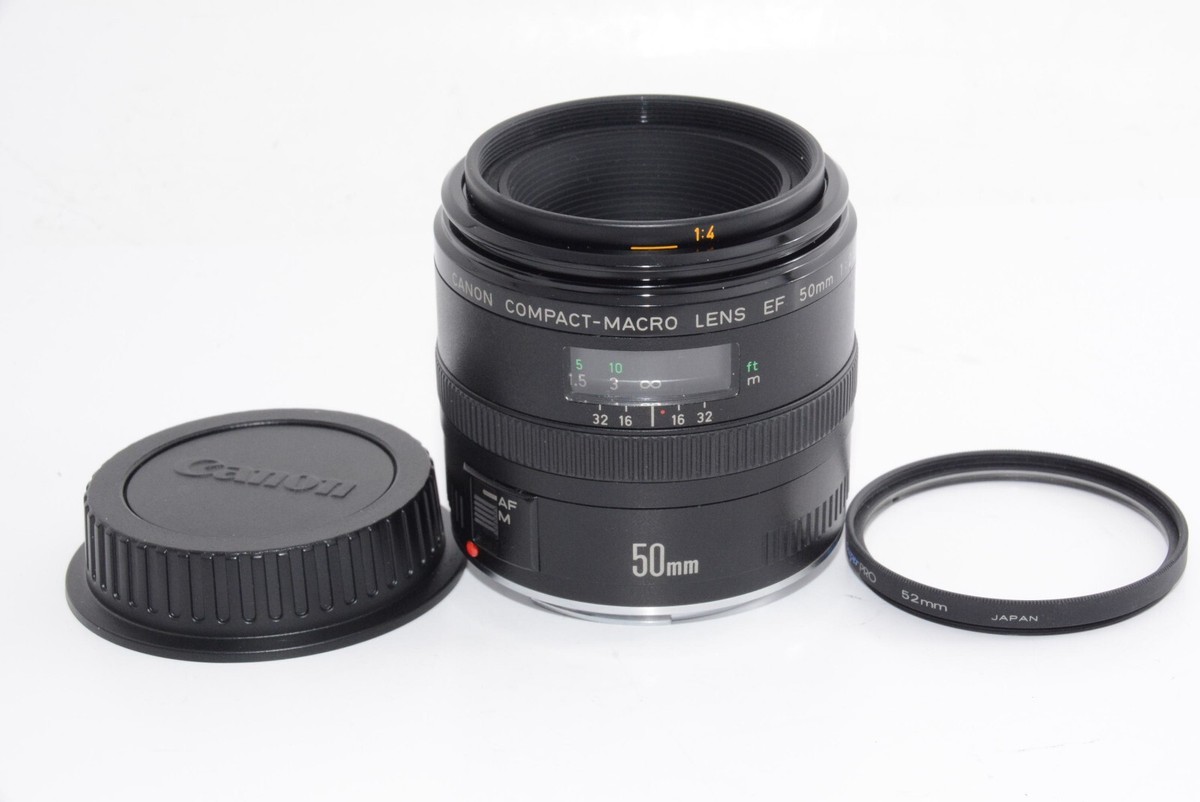 Canon COMPACT-MACRO EF50mm F2.5 レンズ Amazon.com : Used Canon 50mm F2.5 EF Macro Lens : Camera