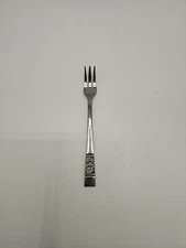Nasco "Laureen" 5 7/8 Inch Stainless Cocktail Fork