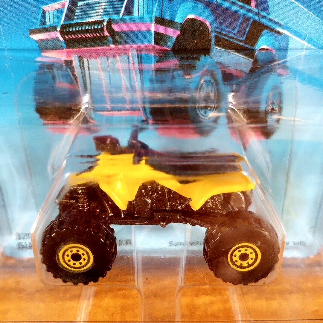 Hot Wheels Vintage Trailbusters Suzuki Quadracer Yellow YCT