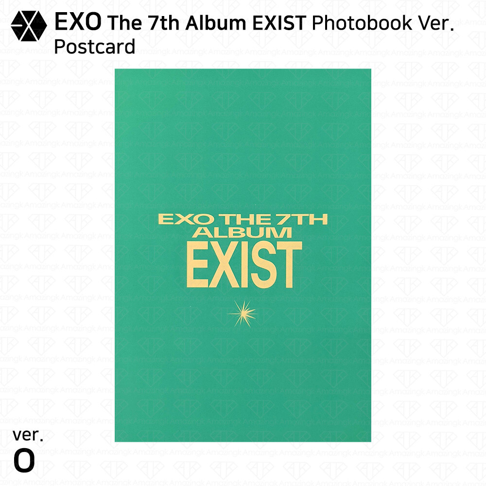 EXO The 7th Album EXIST Photobook Ver Official Postcard Mini