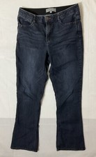 Wit  Wisdom Slim Stretch Bootcut Blue Denim Jeans Women  s Size 10 Defect 