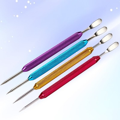 2PCS Cafe Art Pen Decorative Art Pen Coffee Decorating Art Pen Latte Art Spatula