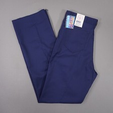 NEW Vintage 90s BSA Cub Scout Uniform Pants Youth Size 22 Blue Made USA 31X36