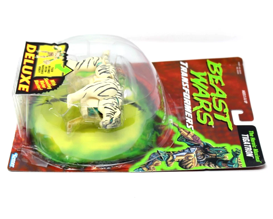 Transformers: Beast Wars "TIGATRON" RARE Action Figure PREOWNED - Image 3 of 4