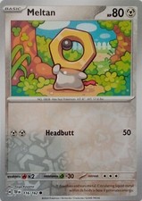 116/162 MELTAN REVERSE HOLO TEMPORAL FORCES POKEMON CARD