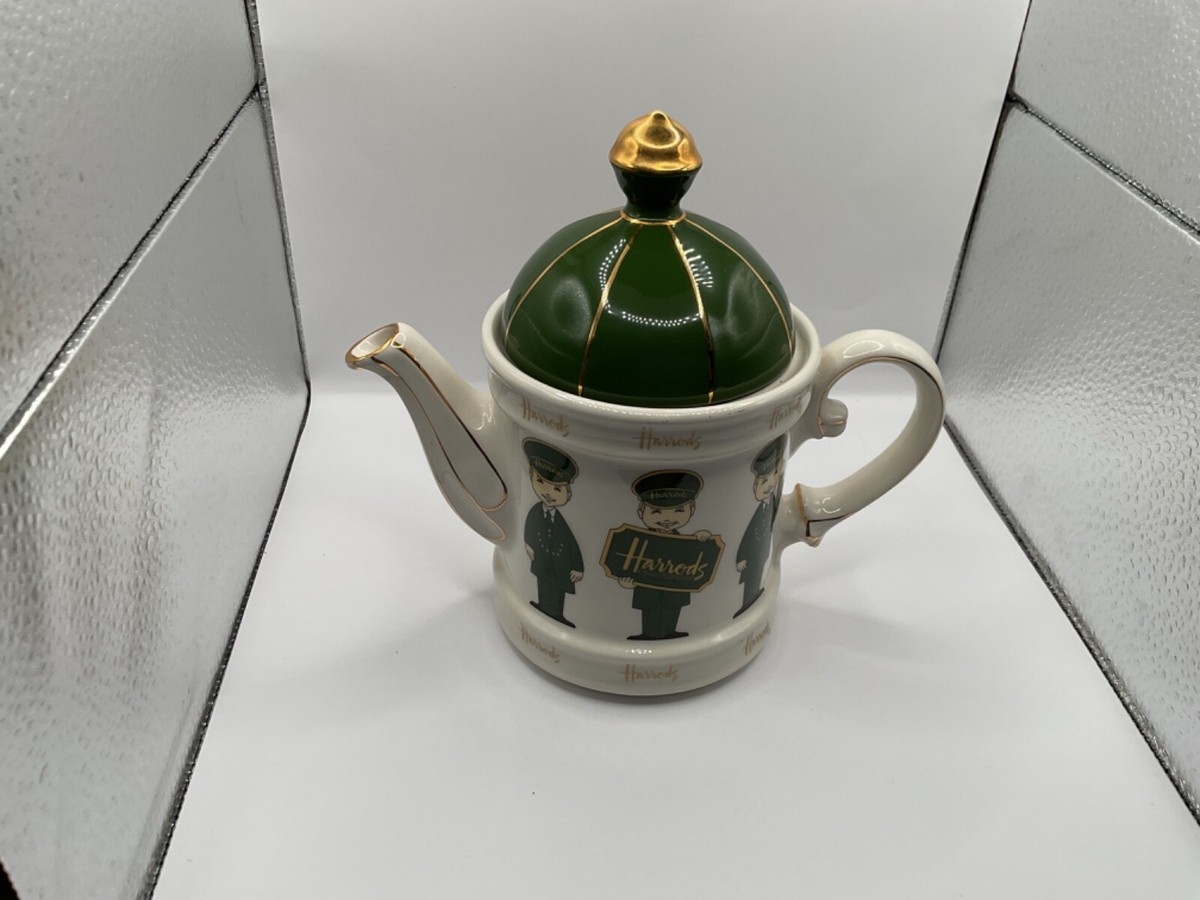 VTG JAMES SADLER For HARRODS LONDON PORCELAIN DOORMAN TEAPOT