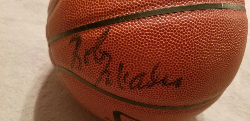 Magic Johnson Scott Wilkes Multi Autograph Basketball Lakers 6 Sigs JSA DD60674 - Image 2 of 4