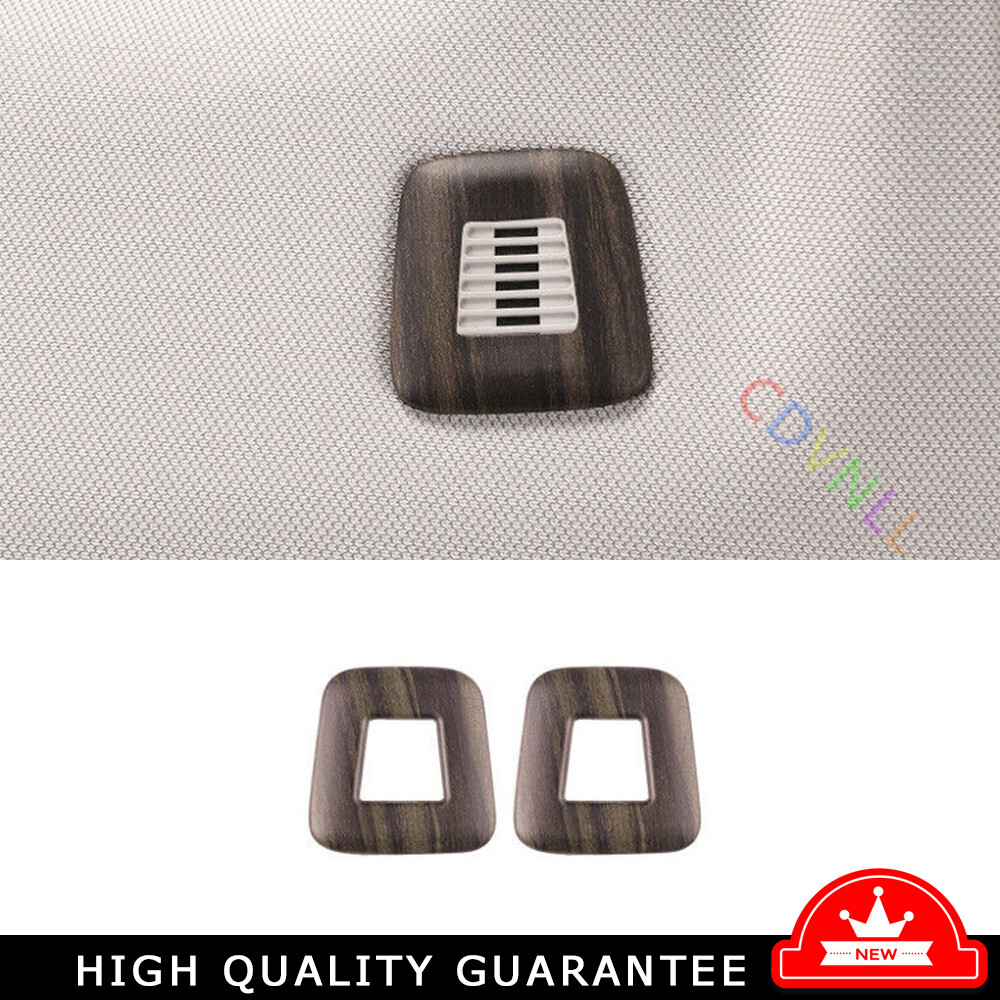 For BMW X3 G01 X4 G02 2018-22 Peach Wood Grain Roof Speaker Ring Trim Decoration