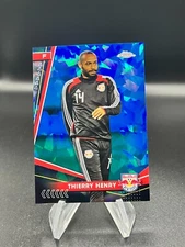 2024 Topps Chrome Sapphire MLS Thierry Henry Image Variation Red Bulls #14 QTY