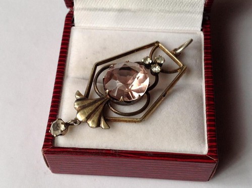 Colgante soviético ruso vintage plata de ley 875, joyería para mujer 5,30 gr - Imagen 2 de 6