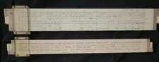 2 Vintage Slide Rule Lot Hemmi 259D / Keuffel & Esser 4088-3