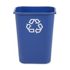 10.38 Gal. Blue Large Deskside Recycling Bin