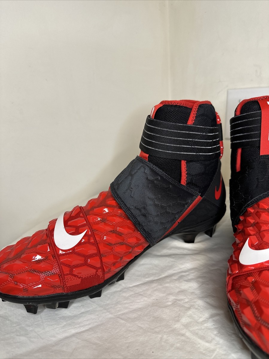 Size 15 - Nike Force Savage Elite 2 Black University Red for 