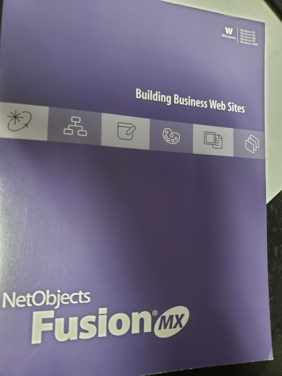 NetObjects Fusion MX for Windows 95, 98, me, NT, 2000 with CD and reg card | eBay netobjects-fusion-2015-upgrade-dreamgame-official-retailer-of-game-codes