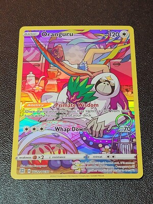 Oranguru TG12/TG30 Full Art Brilliant Stars Pokemon TCG Ultra Rare Card NM-  Mint