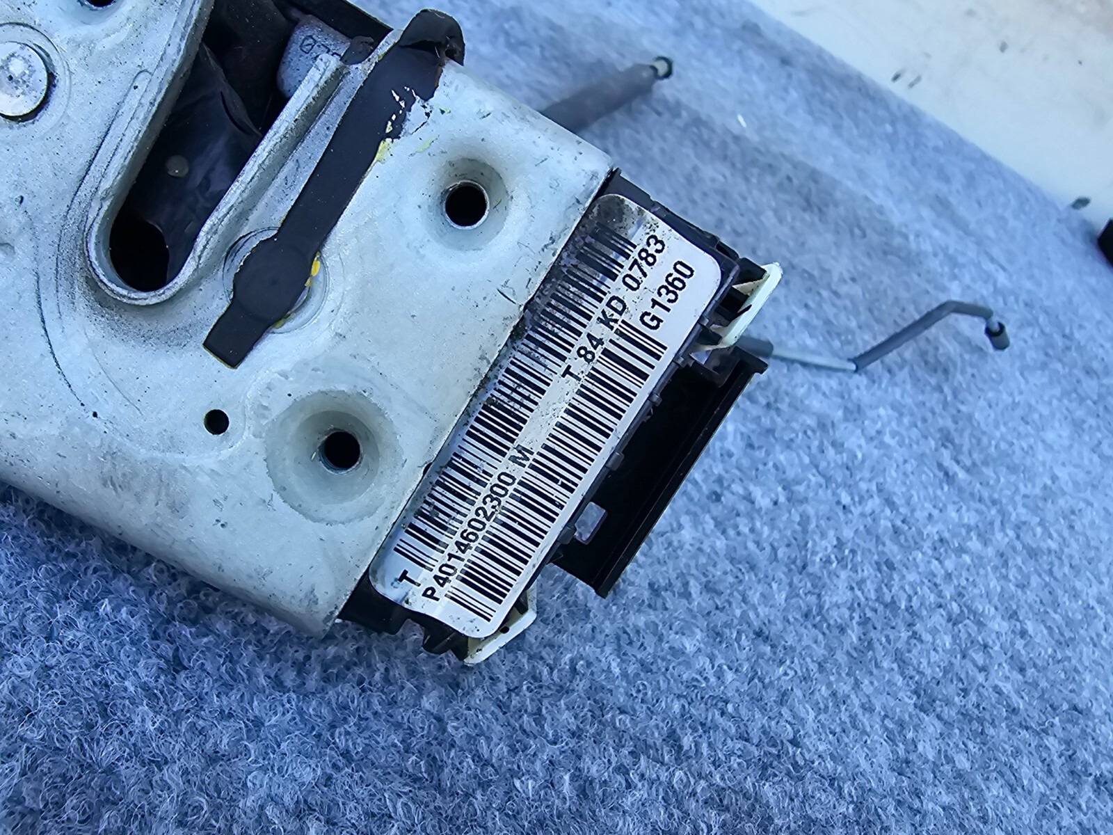 REAR RIGHT DOOR LATCH LOCK ACTUATOR OEM 74K 14-19 MASERATI GHIBLI S QUARTOPORTE
