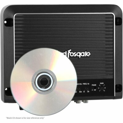 Rockford Fosgate R500X1D Monoblock Amplifier w/ 4 AWG Amp Kit