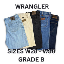 WRANGLER JEANS RELAXED / STRAIGHT LEG - GRADE B - W28 W29 W30 W32 W34 W36 W38
