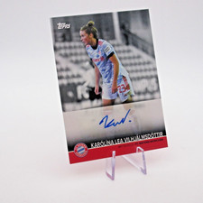 Karolina Lea Vilhjalmsdottir ⚽ Rookie Auto - Topps FC Bayern München Team Set