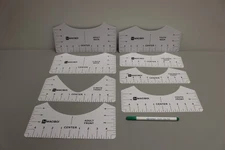 T-Shirt Ruler Guide Measurement Tool - 8 pieces - New