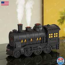 Diffuserlove Train 300ML Essential Oil Diffuser Cool Mist Humidifier Aroma LED