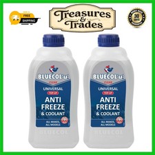 Universal Anti-Freeze & Coolant Top Up, 2 x 1 Litre, All Makes & Models