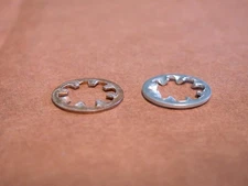 Drag Specialties DS-190508 Chrome Inside Star Washers - 3/8in.