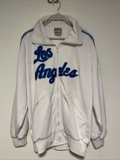 Majestic Hardwood Classics Los Angeles Lakers Throwback Jacket Large