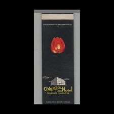 Matchbook Cover - Apple Related - Columbia Hotel Wenatchee, WA Sales Sample
