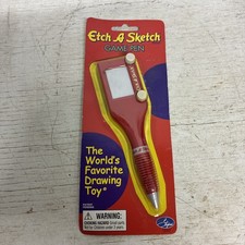 Stylus Etch A Sketch Game Ballpoint Pen Drawing Toy NEW VTG Travel Car