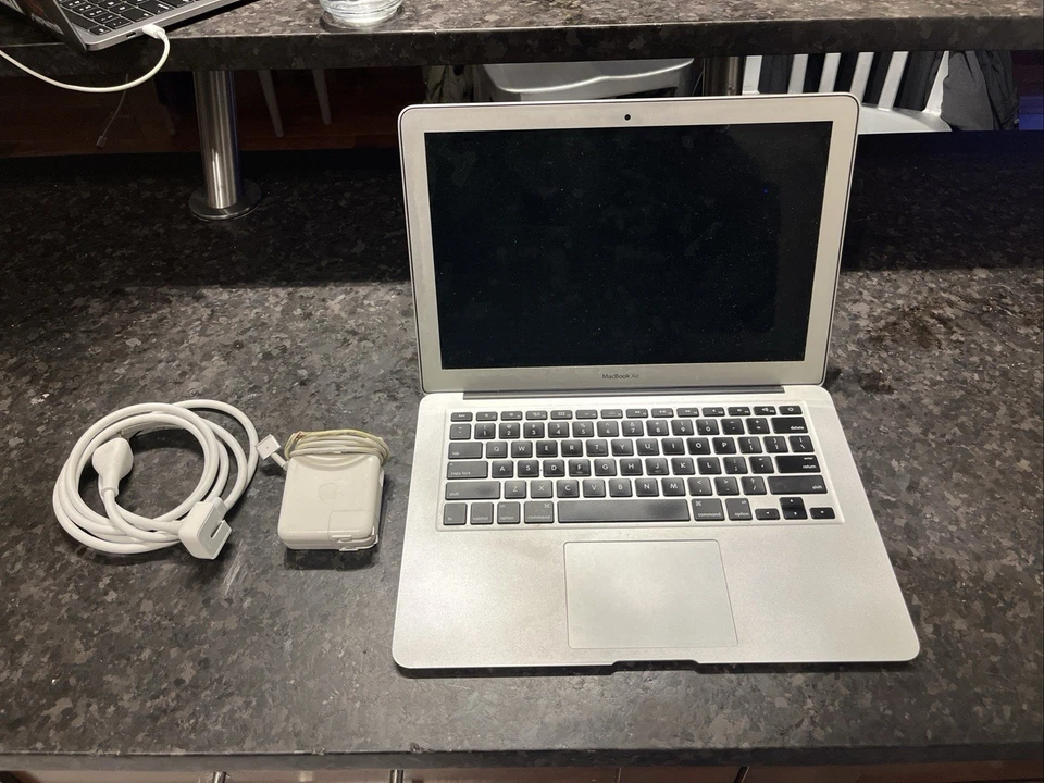 Apple MacBook Air A1466 13-inch Laptop Silver bundle (requires new battery) - Image 2 of 4