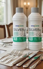 STANHOME SILVER Crema Pulitore per argento, cromo e silver plate 2 x 250 ml