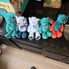 Limited Treasures NFL Edition Miami Dolphins Dan Marino Stuffed Bears Small