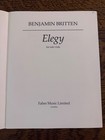 Britten Elegy for Solo Viola - New score - FREE SHIPPING! — photo 2