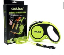 360 Tangle-Free Heavy Duty Retractable Dog Leash 16 ft Reflective Large 110 lbs