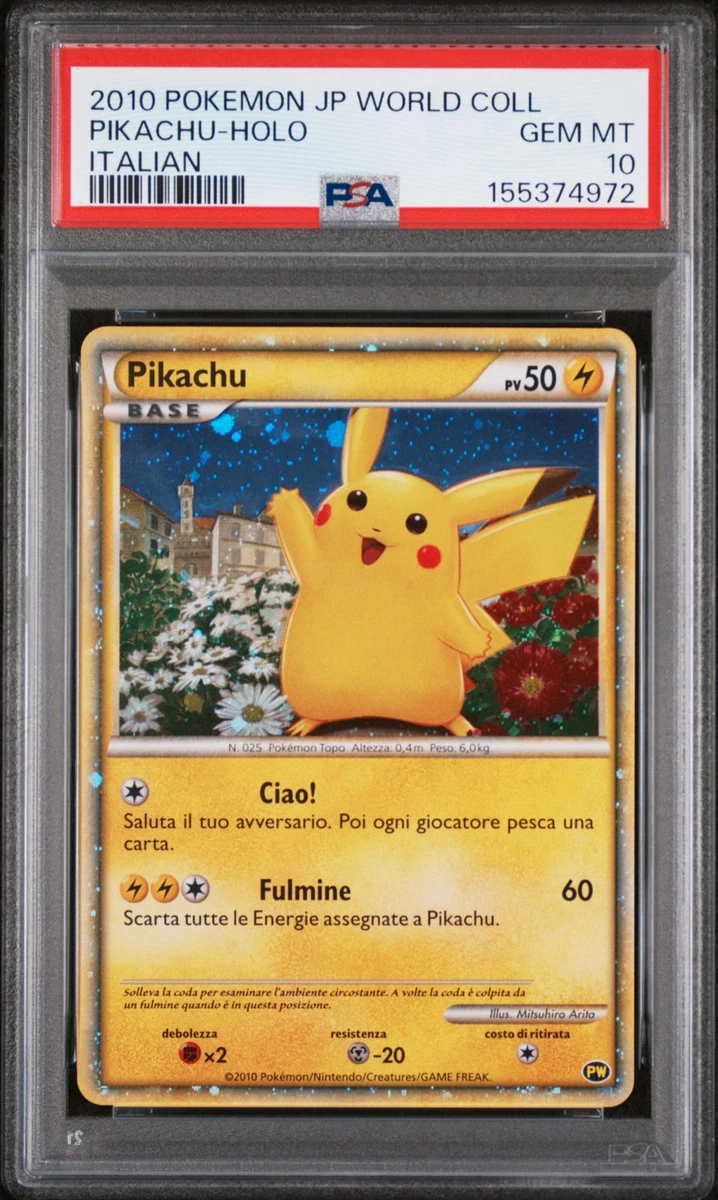 Pikachu Pokémon TCG Individual Collectible Card Game Cards in
